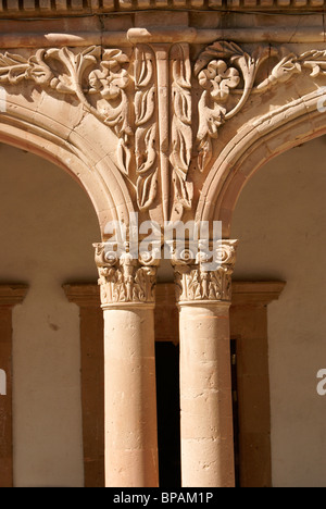 Architectural detail in the 19th century mining town of Mineral de Pozos, Guanajuato state, Mexico Stock Photo