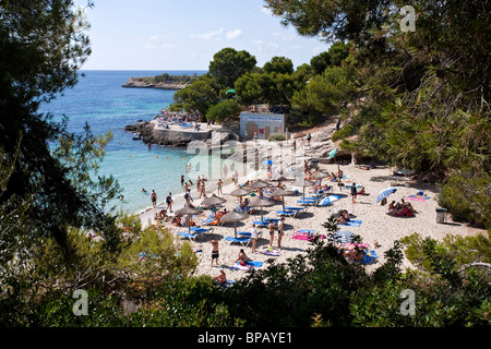 Cala Comtessa beach. Illetes. Mallorca Island. Spain Stock Photo - Alamy