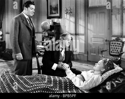 GEORGE BRENT, SPENCER CHARTERS, PRISCILLA LANE, SILVER QUEEN, 1942 Stock Photo