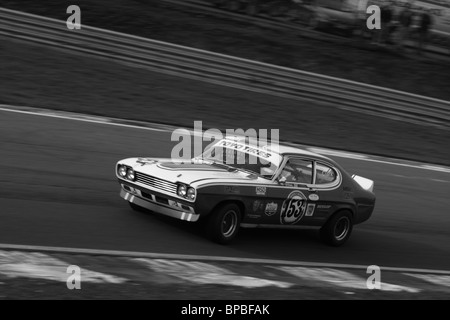 Ford Capri Racing Car Stock Photo