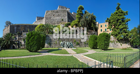 New Fort - Corfu Town Stock Photo