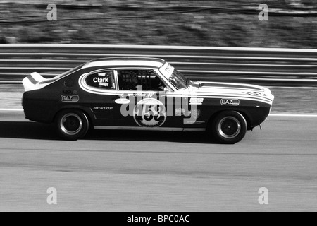 Ford Capri Racing Car Stock Photo