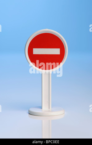 Toy Stop sign Stock Photo