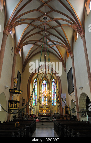 Maribor, Stajerska, Slovenia. Cathedral (Stolna cerkev - 15thC, Gothic) Interior Stock Photo