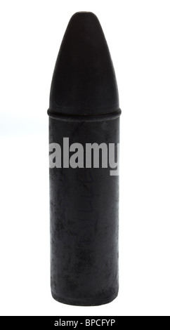 A rubber bullet used in Northern Ireland during Operation Motorman in ...