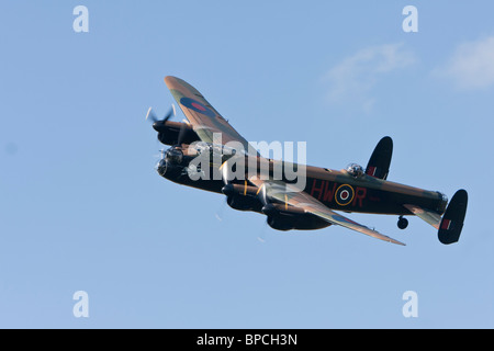 Avro 683 Lancaster bomber, B1 reg PA474, displaying at Sywell Stock Photo