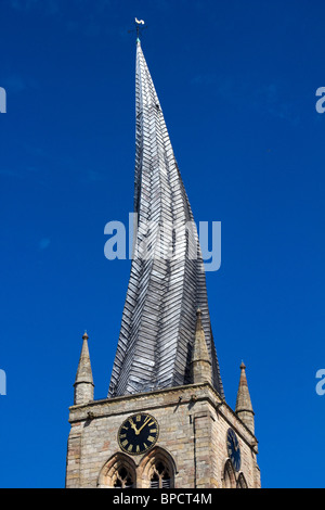 chesterfield Crooked Spire of the Church of St Mary and All Saints england uk gb