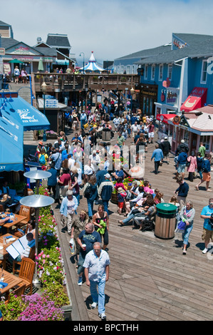 Pier 39, Fishermans Wharf, San Francisco, California, USA Stock Photo