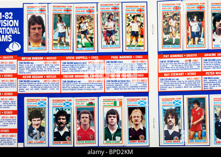 Player Cards Collection Football soccer player card collection Stock Photo - Alamy
