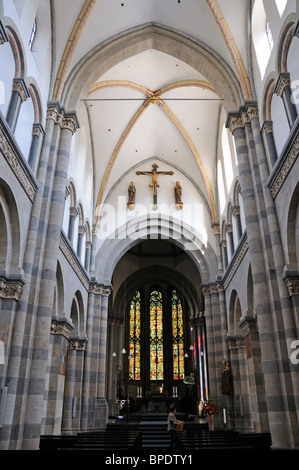 Cologne / Koln, Nordrhein-Westfalen, Germany. Dominikanerkirche / Dominican Church of St Andreas. Interior. Stock Photo