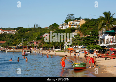 Canto Beach, Buzios, Rio de Janeiro State, Brazil. Stock Photo