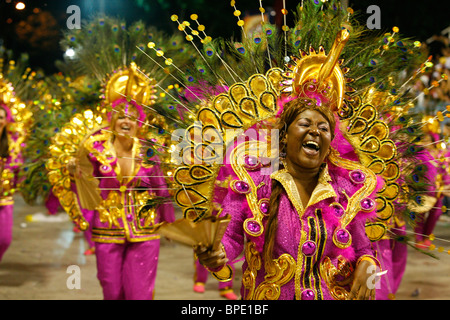 Carnival Rio de Janeiro Brazil Samba Schools Parade Nude woman going