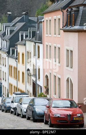 Luxembourg, Luxembourg City, Grund neighborhood. Stock Photo