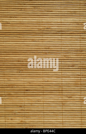 Bamboo Slats Bound Together As A Rug, Ideal For A Background Stock Photo