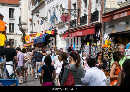 Tourists in Paris Stock Photo