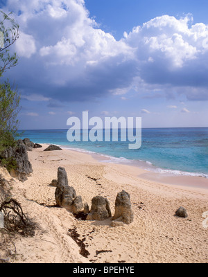 Warwick Long Bay, South Shore, Warwick Parish, Bermuda Stock Photo