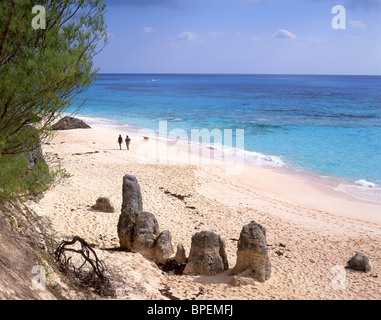 Warwick Long Bay, South Shore, Warwick Parish, Bermuda Stock Photo