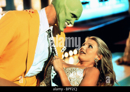 THE MASK (1994) JIM CARREY, CAMERON DIAZ MASK 077 D Stock Photo - Alamy