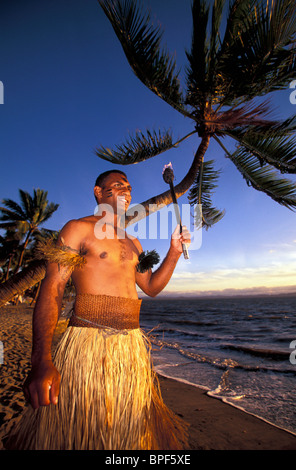 Fijian warrior, Denarau, Fiji Stock Photo - Alamy