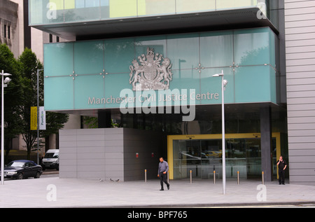 The Manchester Civil Justice Centre, Manchester, England, U.K. Stock Photo