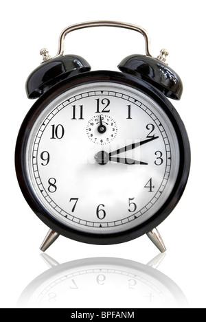 vintage alarm clock Stock Photo