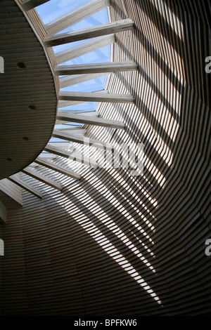 Bratislava - roof of modern Minorits church Stock Photo