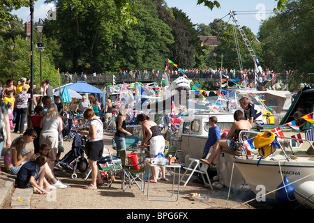 The River Festival at Maidstone, Kent, England, July 2009 Stock Photo