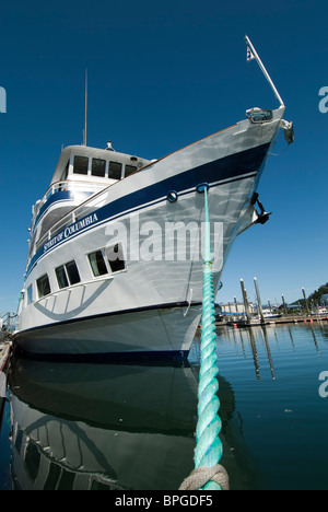 Cruise West Spirit of Columbia, Cordova, Alaska. Stock Photo