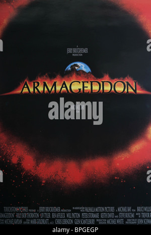 ARMAGEDDON -1998 POSTER Stock Photo: 29241928 - Alamy