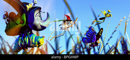 HEIMLICH SLIM FRANCIS ROSIE & FLIK A BUG'S LIFE (1998 Stock Photo ...