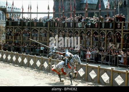 JOUSTING SCENE A KNIGHT'S TALE (2001 Stock Photo, Royalty Free Image ...