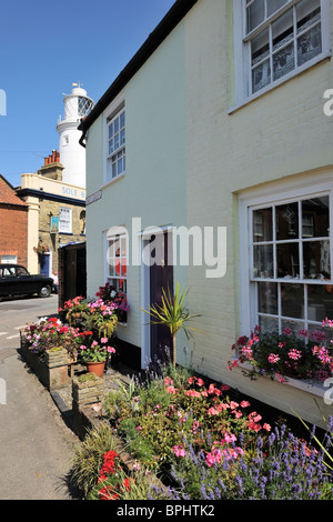 The attractive presence of a Victorian lighthouse in Southwold town (3) Stock Photo