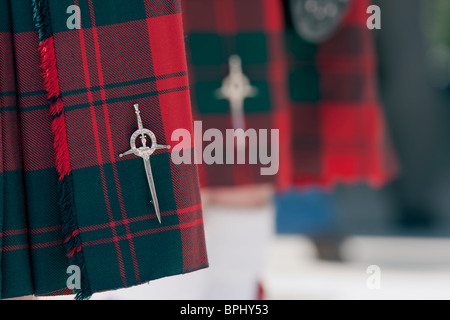 Traditional Scottish kilt Stock Photo