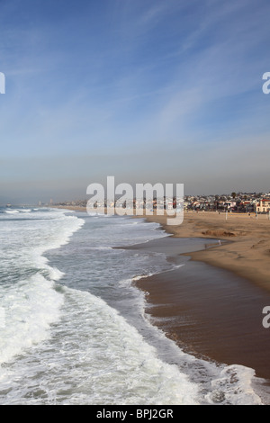 Hermosa Beach, Pacific Ocean, Los Angeles, California, USA Stock Photo