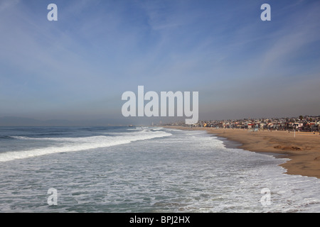 Hermosa Beach, Pacific Ocean, Los Angeles, California, USA Stock Photo