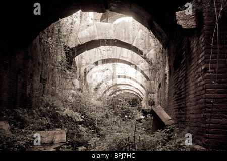 Santa Maria Capua Vetere Amphitheater in Capua city, Italy in december 2009. Stock Photo