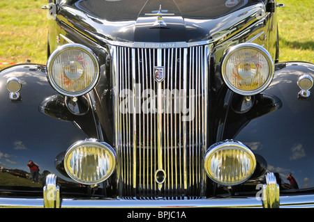 Restored Ford V8 Pilot at a rally Stock Photo