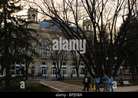 Russe, Ruse, architecture, secession building, Danube river, Balkans, Bulgaria Stock Photo