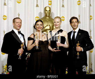 CHRIS COOPER CATHERINE ZETA-JONES NICOLE KIDMAN & ADRIAN BRODY R.P.PRODUCTIONS 01 June 2003 Stock Photo