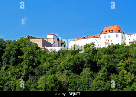 Castel, Veste Oberhaus in Passau, Lower Bavaria, Germany Stock Photo