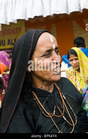 A Rabari woman from Kutch. Stock Photo