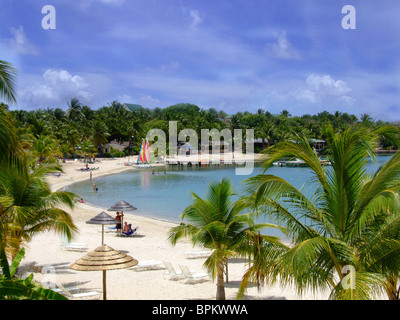 Mamora Bay, St James Club, Antigua, Caribbean Stock Photo