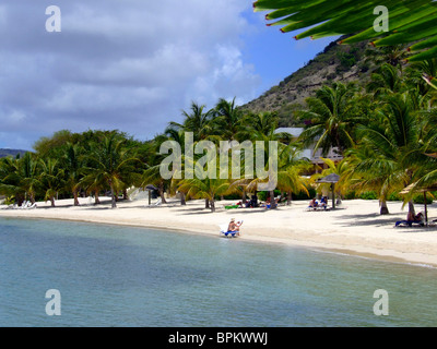 Mamora Bay, St James Club, Antigua, Caribbean Stock Photo