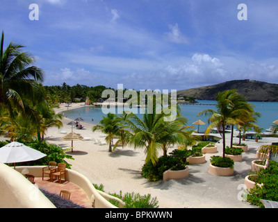 Mamora Bay, St James Club, Antigua, Caribbean Stock Photo