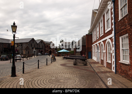 Custom House, Exeter Quay, Devon Stock Photo