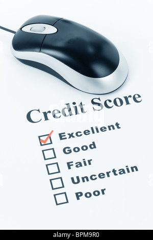 Good Credit Score, Business Concept for Background Stock Photo