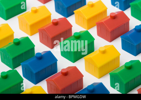 Model houses Stock Photo