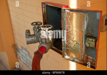 Dry Riser in high rise building with dividing branch Stock Photo - Alamy