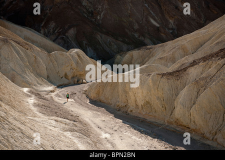 Golden Canyon, Death Valley National Park, California, USA Stock Photo