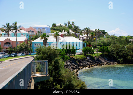 Mangrove Bay, Somerset Village, Sandy's Parrish, Bermuda Stock Photo